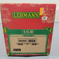 LGB 4069 G Scale Flatcar w/2 Grey LGB Containers EX/Box