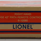 Lionel 6-12080 O 42" Remote-Control Right Hand Switch Turnout VG/Box