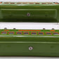 Lionel Vintage O Prewar Green Tinplate Passenger Cars 610, 612 [2]