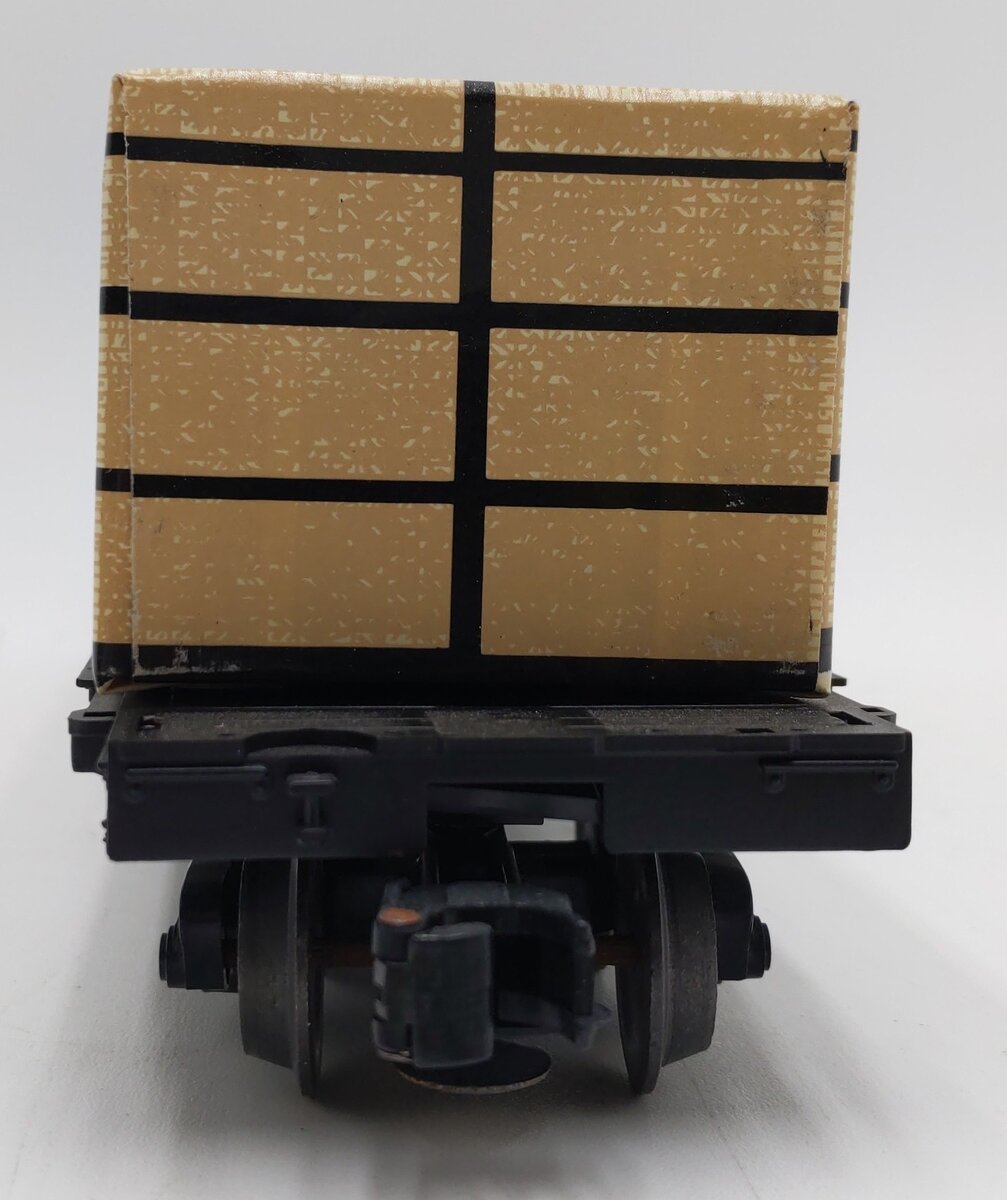 Weaver 324 O Gauge CNJ 50' Bulkhead Flatcar W/ Paper Load EX/Box