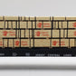 Weaver 324 O Gauge CNJ 50' Bulkhead Flatcar W/ Paper Load EX/Box