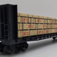 Weaver 324 O Gauge CNJ 50' Bulkhead Flatcar W/ Paper Load EX/Box