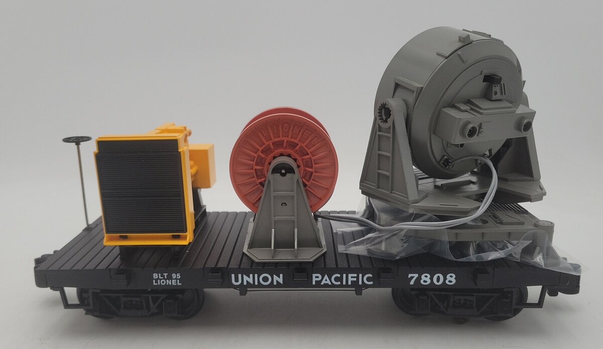 Lionel 8-87808 G Scale Union Pacific Searchlight Car EX/Box