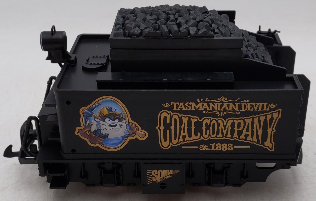 LGB 69772 G Scale Tasmanian Coal Company Powered Tender - Metal Wheels EX/Box