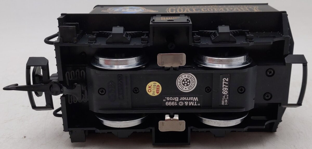 LGB 69772 G Scale Tasmanian Coal Company Powered Tender - Metal Wheels EX/Box