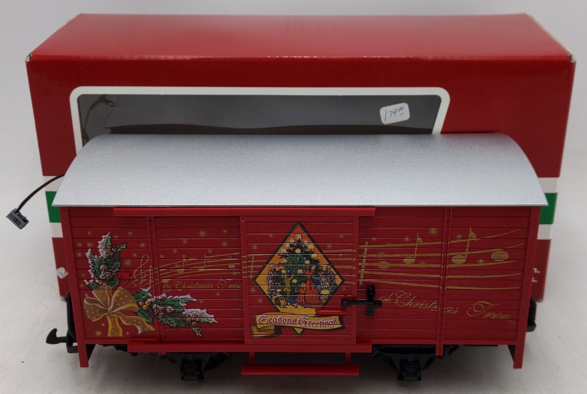 LGB 43353 Seasons Greetings Car with Sound EX/Box