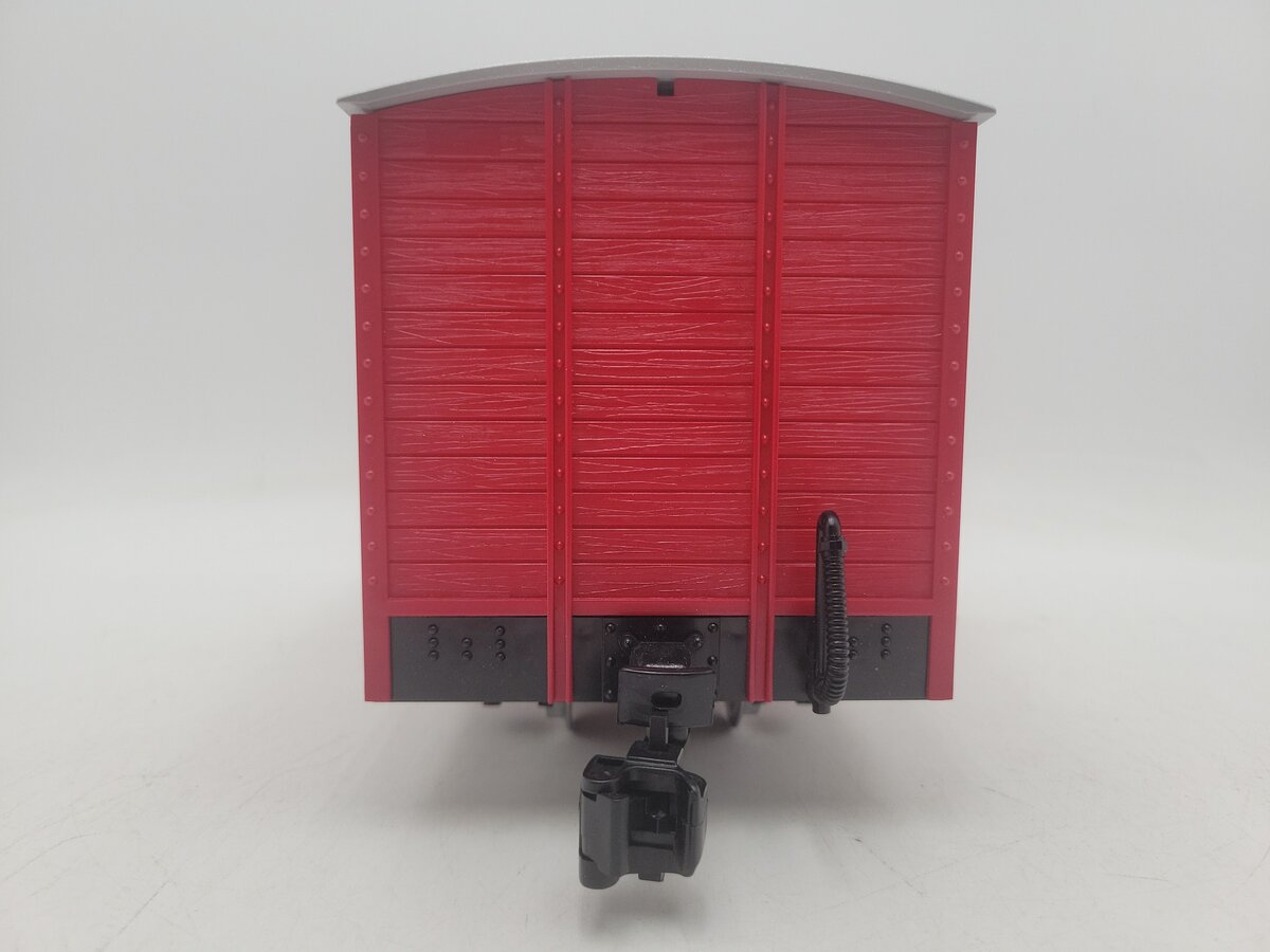 LGB 43352 G Scale Merry Christmas Sound Boxcar w/Metal Wheels EX/Box