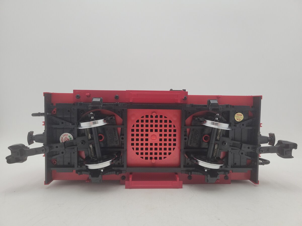 LGB 43352 G Scale Merry Christmas Sound Boxcar w/Metal Wheels EX/Box