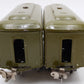Lionel Vintage O Prewar Green Tinplate Passenger Cars 610, 612 [2]