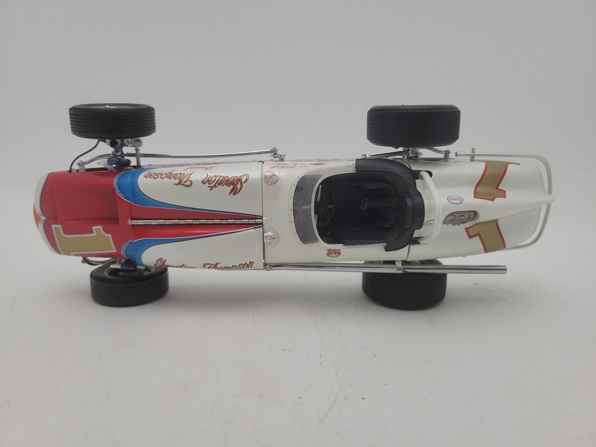 Carousel 1 3091 1:18 Scale White 1961 Watson Roadster "A.J. Foyt #1/STS" Diecast EX
