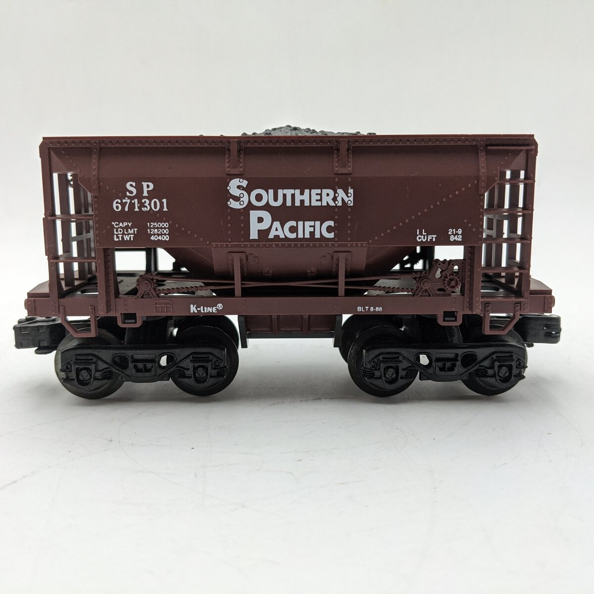 K-Line K6713A O Gauge Southern Pacific Ore Car #671301 EX