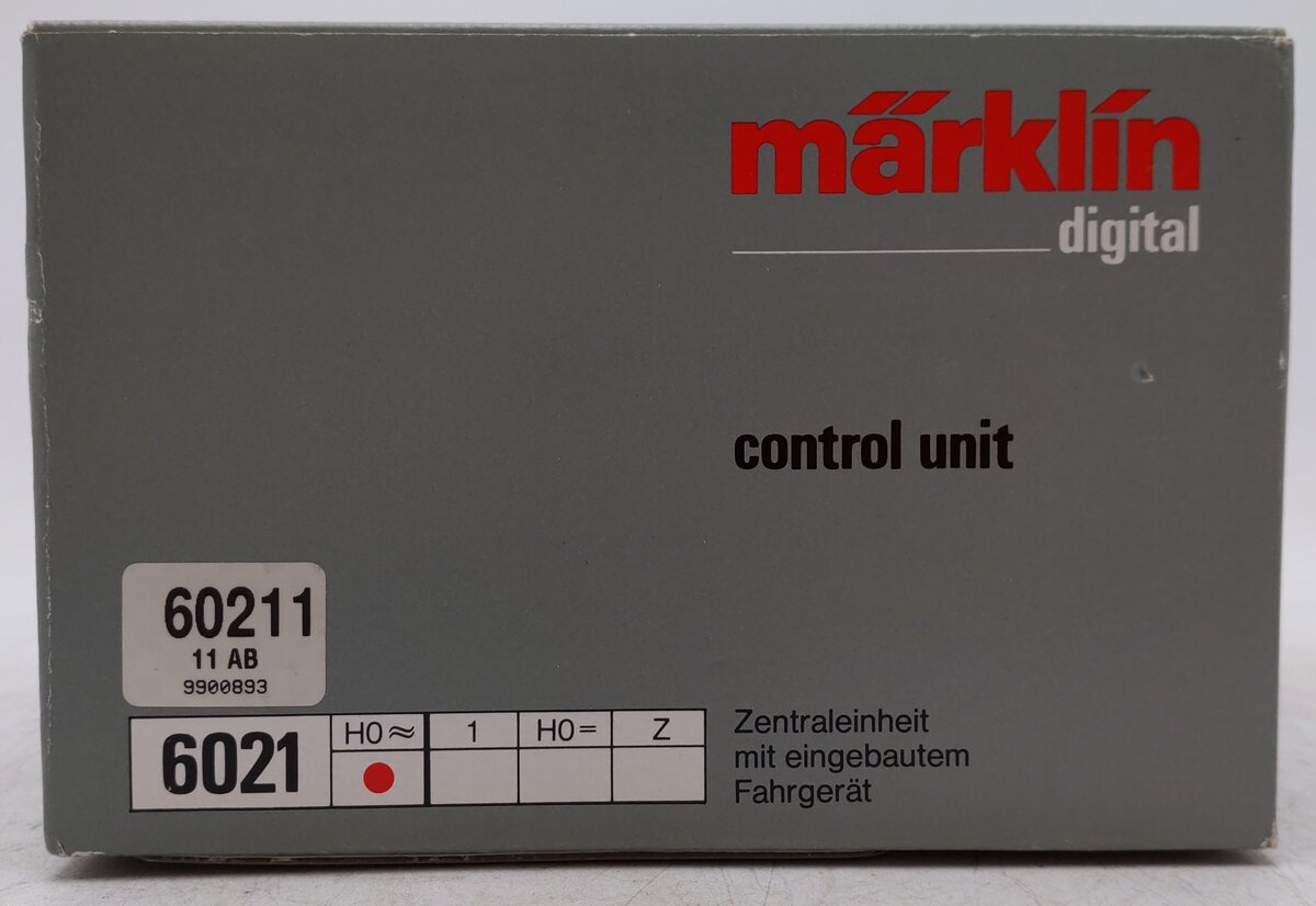 Marklin 60211 HO Scale Control Unit EX/Box