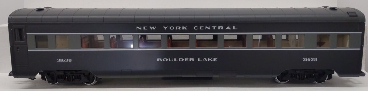 LGB 33570 G Scale New York Central Boulder Lake Passenger Car (Metal Wheels) EX/Box