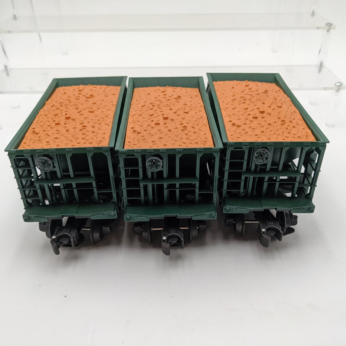 K-Line K673701-4 O Gauge KCC Ore Car Set 3-Cars EX
