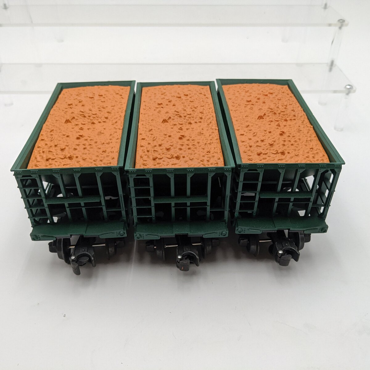 K-Line K673701-4 O Gauge KCC Ore Car Set 3-Cars EX