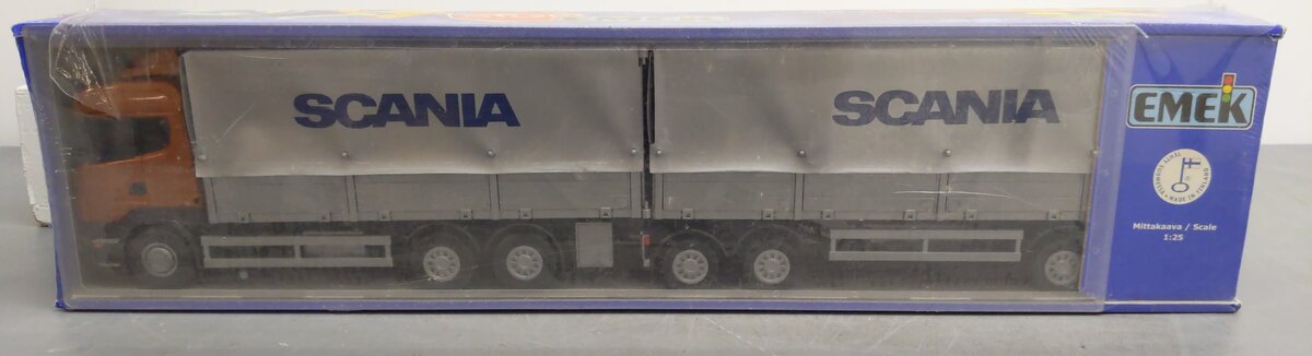 Emek 40808 1:25 Scale Scania Highline Truck & Trailer MT/Box