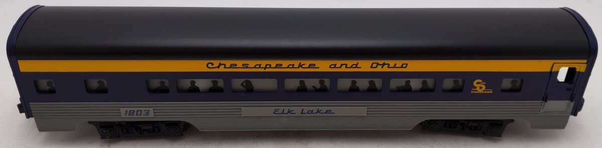 Lionel 6-19147 O Gauge Chesapeake & Ohio Aluminum "Elk Lake" Passenger Car #1803 EX/Box