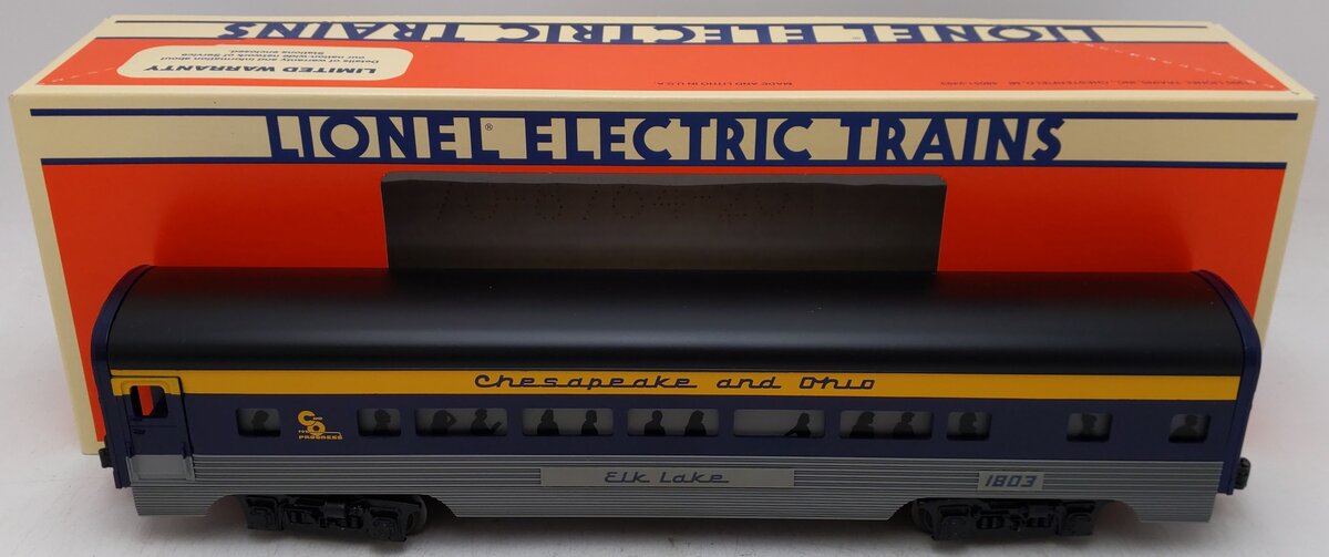 Lionel 6-19147 O Gauge Chesapeake & Ohio Aluminum 