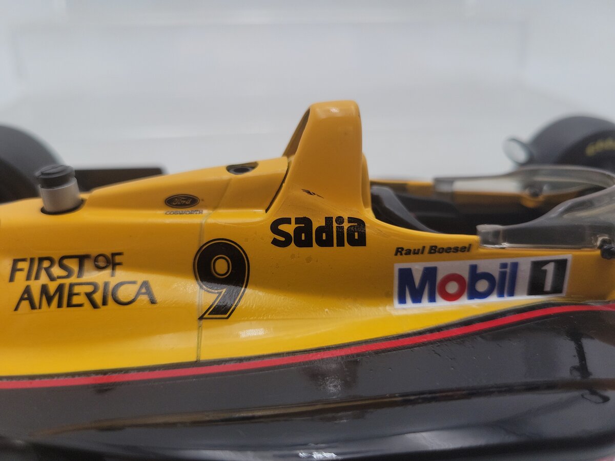 Minichamps 1:18 Scale Duracell 1993 T93/00 Ford Lola IndyCar #9 Raul Sadia EX
