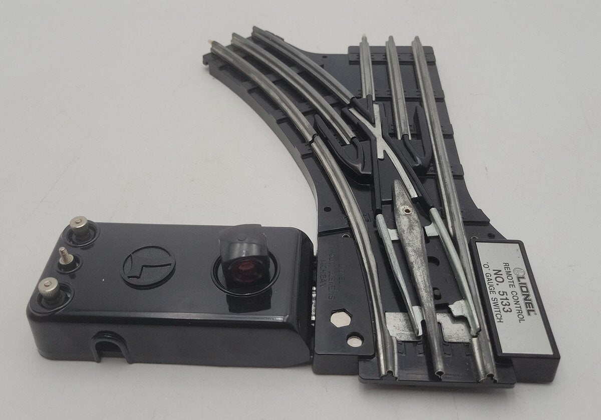 Lionel 6-5133 O Gauge Left Hand Remote Control Switch Turnout EX/Box