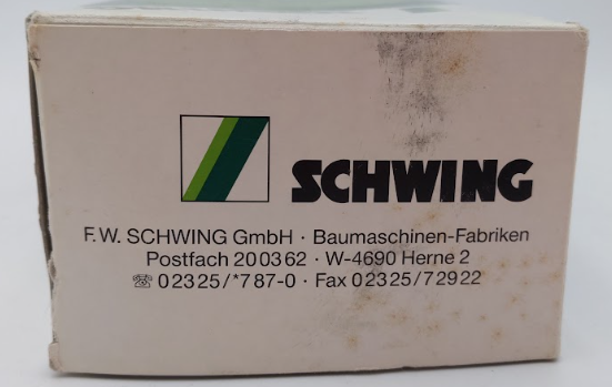 Conrad 1:50 Scale Diecast Schwing KVM 32 XL Truck-Mounted Concrete Pump/Box