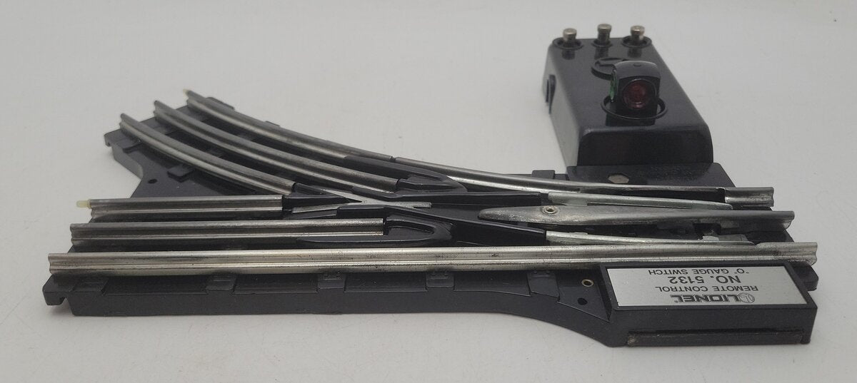 Lionel 6-5132 O Gauge Right Hand Remote Control Switch Turnout EX/Box