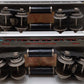 Lionel Vintage O Gauge New York Central Grey Tinplate Passenger Cars 605,606[2]