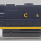 Williams GP38-203 O Gauge Chesapeake & Ohio Diesel Locomotive #3350 EX/Box