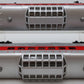Lionel 2442 Lionel Lines Clifton Red Stripe Illuminated Vista Dome Cars [2]