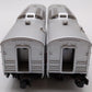 Lionel 2442 Lionel Lines Clifton Red Stripe Illuminated Vista Dome Cars [2]