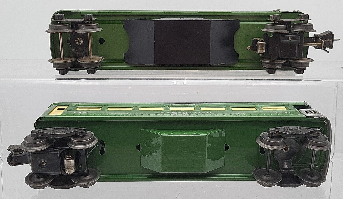 Lionel Vintage O Gauge Tinplate Passenger Cars: 6441, 2614 [2]