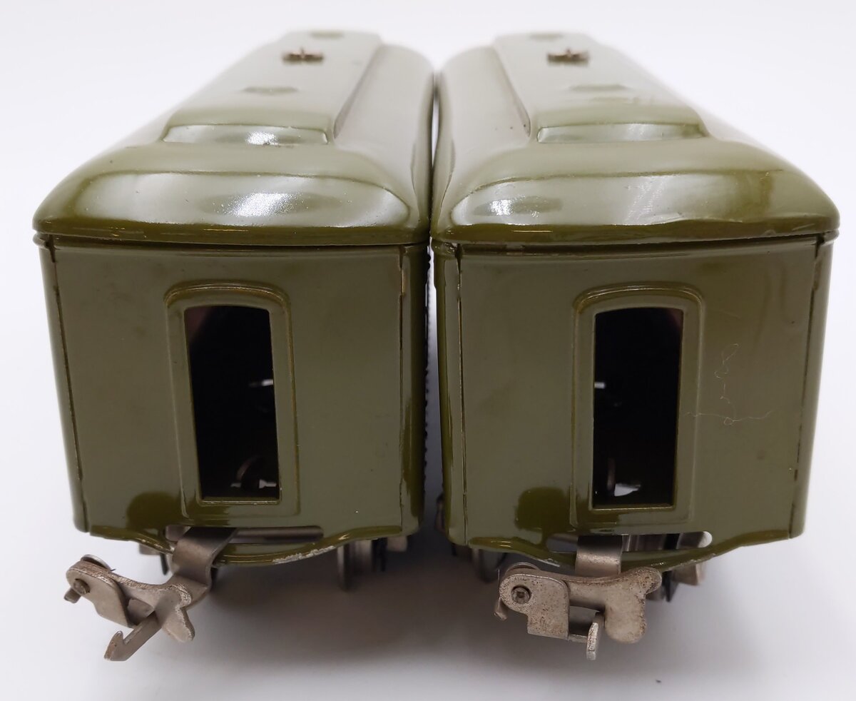 Lionel 610 Vintage O Prewar Tinplate Pullman Cars [2]