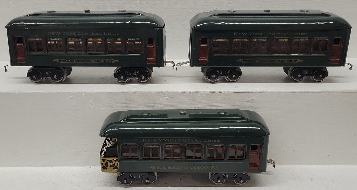 Lionel Vintage O Prewar Tinplate Passenger Cars 610, 612 [3]