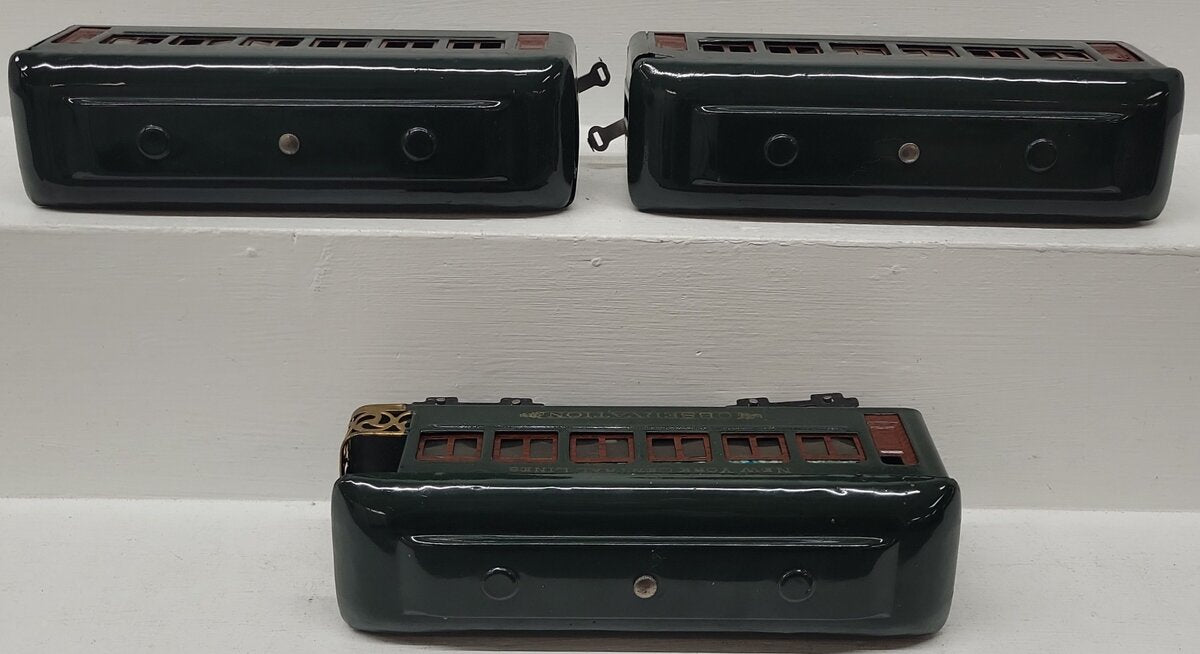 Lionel Vintage O Prewar Tinplate Passenger Cars 610, 612 [3]