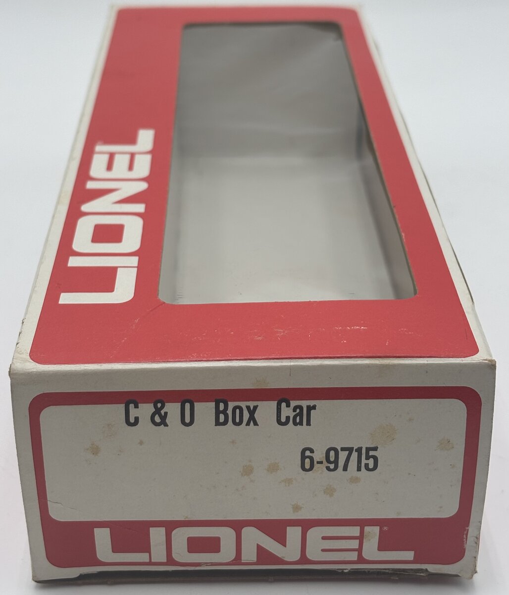 Lionel 6-9715 O Gauge Chesapeake & Ohio Boxcar EX/Box