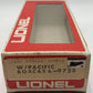 Lionel 6-9723 O Gauge Western Pacific Boxcar #9723 VG/Box