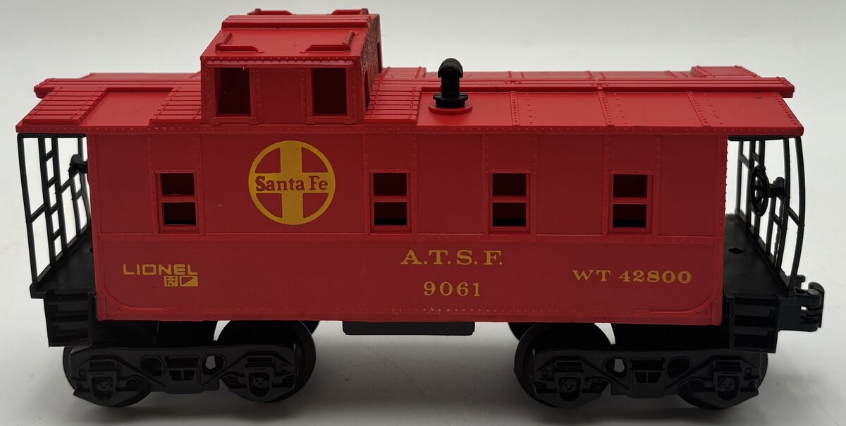 Lionel 6-9061 O AT&SF Caboose EX