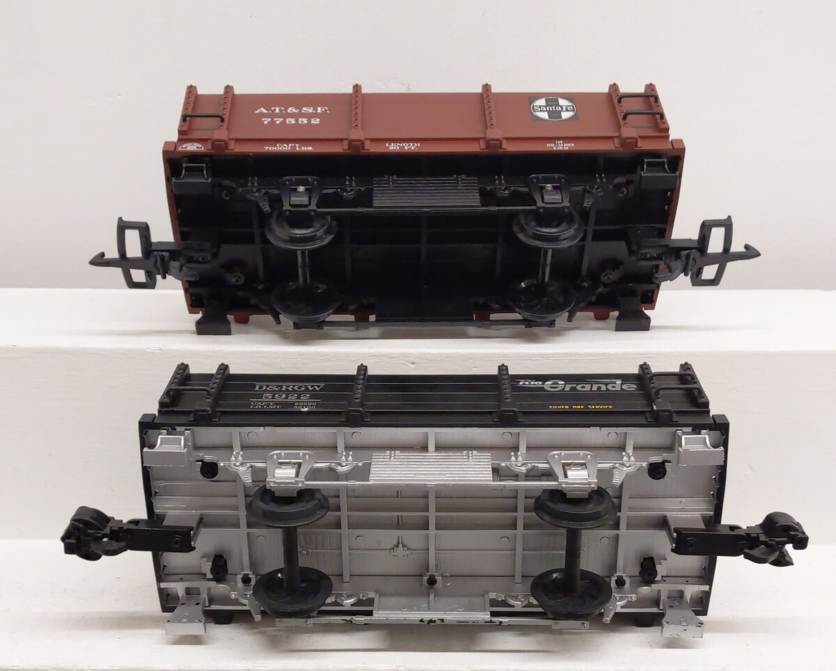 Aristo-Craft G ATSF & Rio Grande Gondolas [2] EX