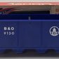 Lionel 6-9130 O Gauge Baltimore & Ohio Blue Quad Hopper Car EX/Box