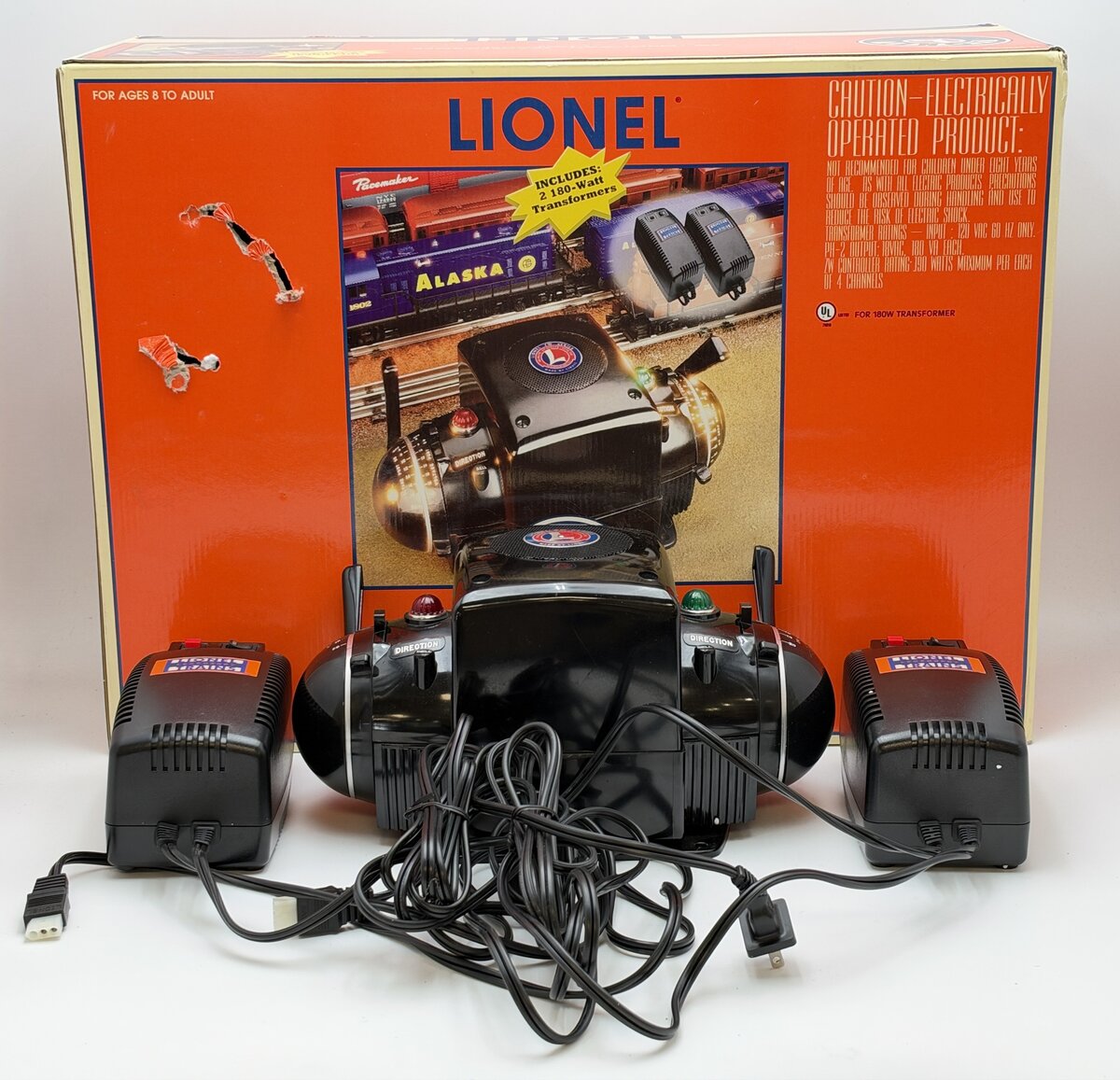 Lionel 6-32930 ZW Multi-Watt Transformer with Two 180 Watt Transformers LN/Box