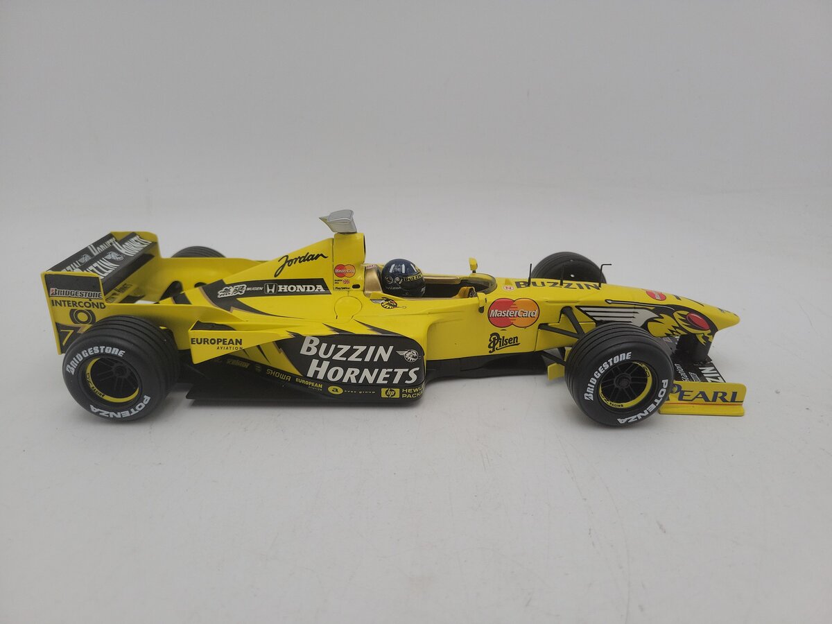 Hot Wheels 199 1:18 Scale Jordan Formula 1 Heinz-Harald Frentzen #8 Edition1999 EX