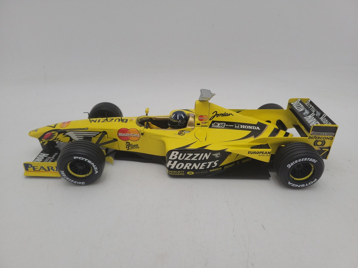 Hot Wheels 199 1:18 Scale Jordan Formula 1 Heinz-Harald Frentzen #8 Edition1999 EX