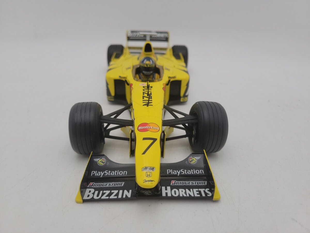 Hot Wheels 199 1:18 Scale Jordan Formula 1 Heinz-Harald Frentzen #8 Edition1999 EX