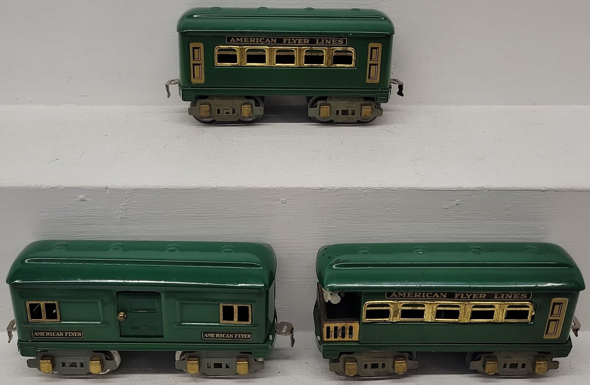 American Flyer Vintage O Passenger Train Set #3150, 3161 & 3152 [3]