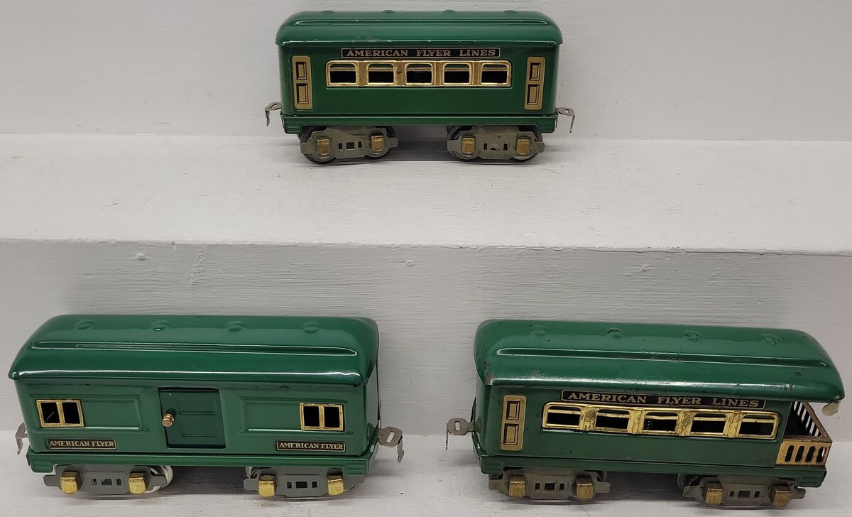 American Flyer Vintage O Passenger Train Set #3150, 3161 & 3152 [3]