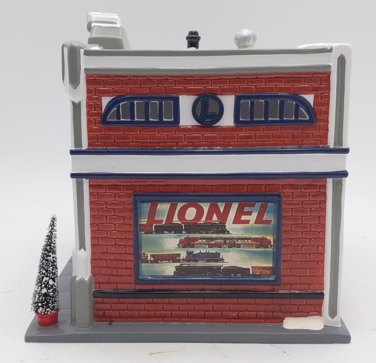 Lionel 54947 O Gauge Ceramic Snow Village Train Center LN/Box