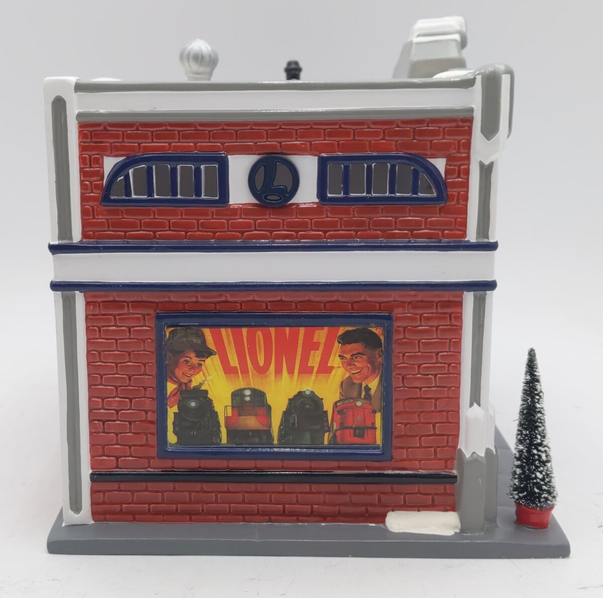 Lionel 54947 O Gauge Ceramic Snow Village Train Center LN/Box