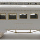 MTH 10-1155D Standard Gauge Ives White Observation Car #189-1 LN/Box