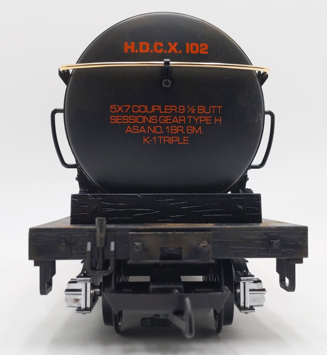 LGB 4080HD G Harley Davidson Limited Edition Single Dome Tank Car EX/Box