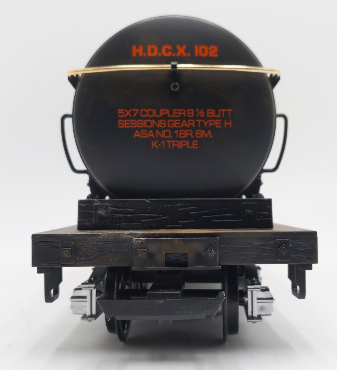 LGB 4080HD G Harley Davidson Limited Edition Single Dome Tank Car EX/Box